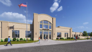 Horace Mann Elementary school rendering